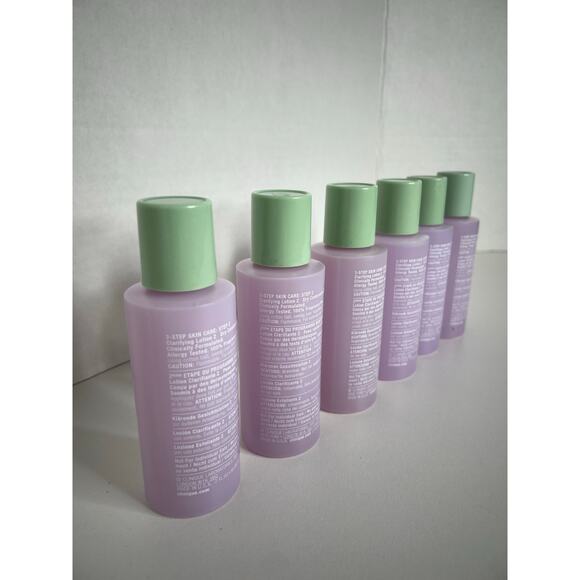 NEW Clinique Clarifying Lotion 2 - Travel 60ml Bundle of 6 - Picture 2 of 4